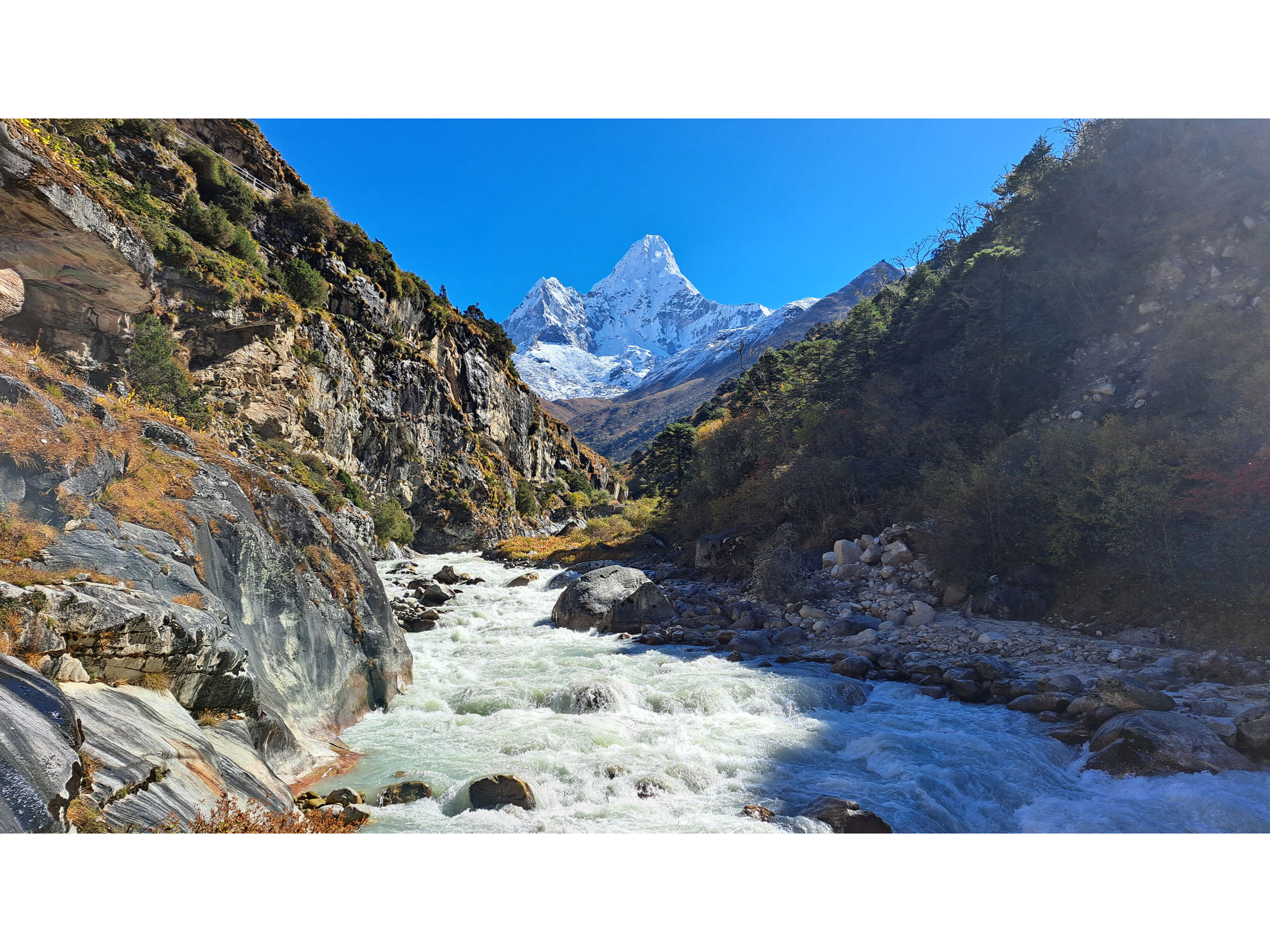 river in Himalayas