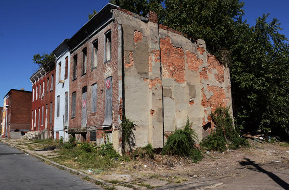 Baltimore abandoned buildings CC