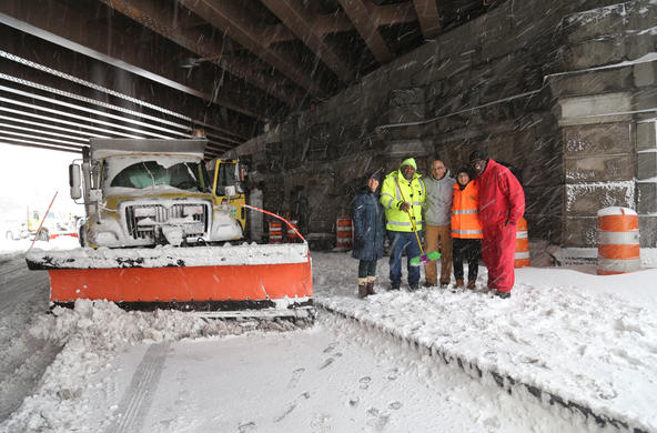 Municipal plow NYC cc