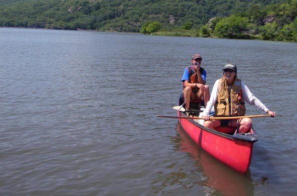 hudson river canoe
