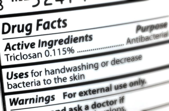 triclosan label