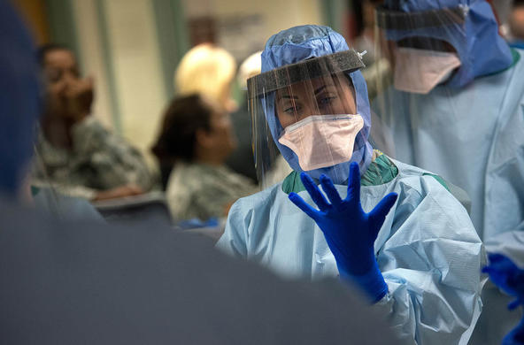 infection prevention and control training cc USAF