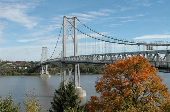 Poughkeepsie in the fall