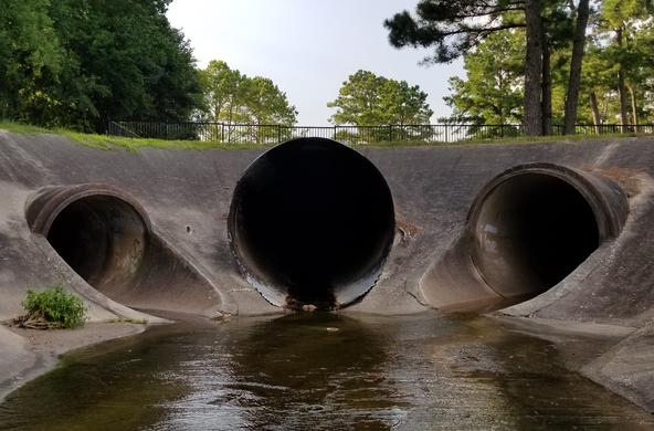 Canal draining
