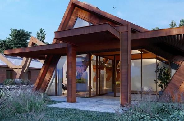 cary entrance rendering