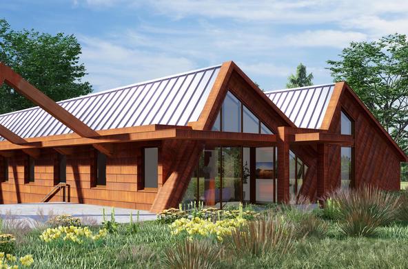 cary entrance rendering