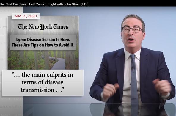 john oliver pandemic