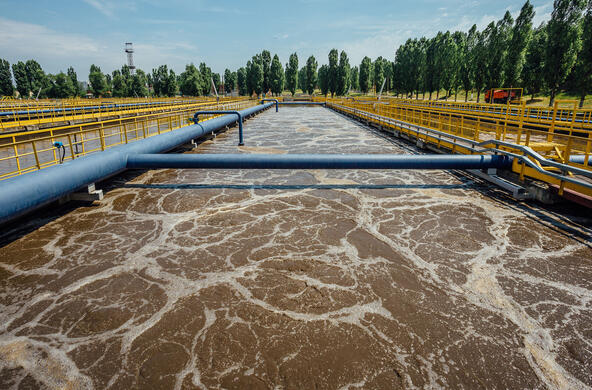 wastewater treatment plant