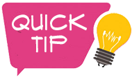 icon quick tip