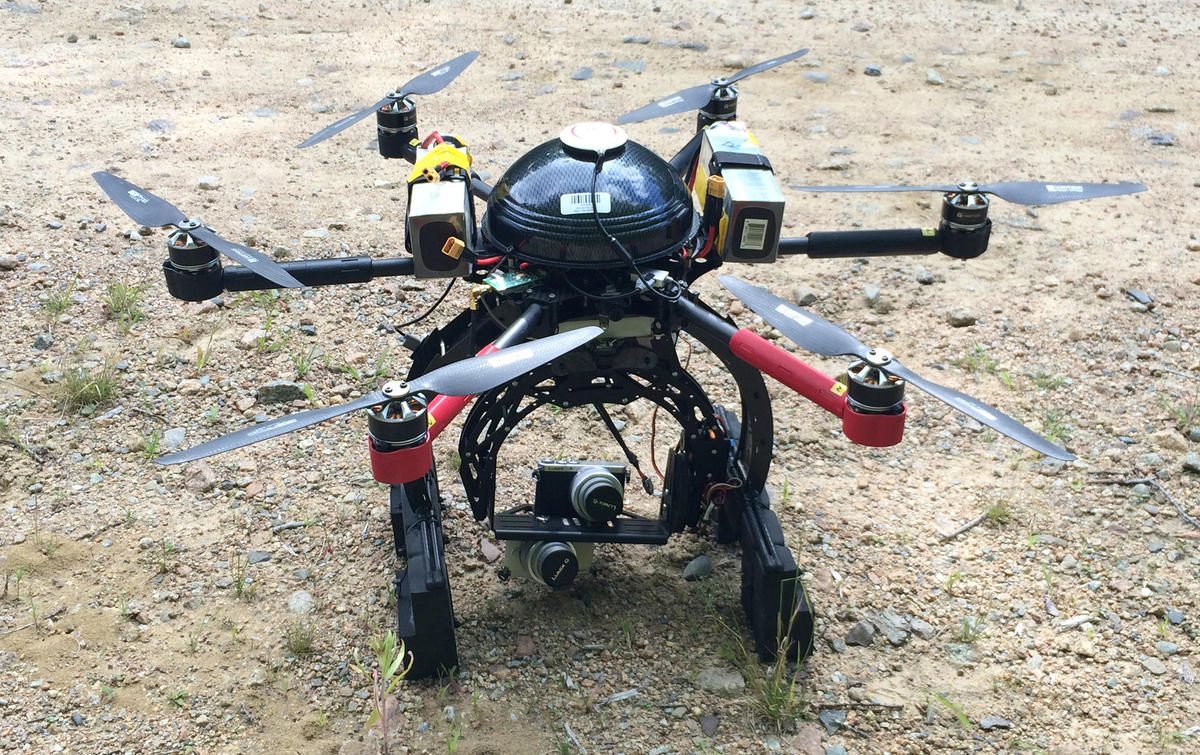 Cyanobacteria drone. CC by Michael Palace