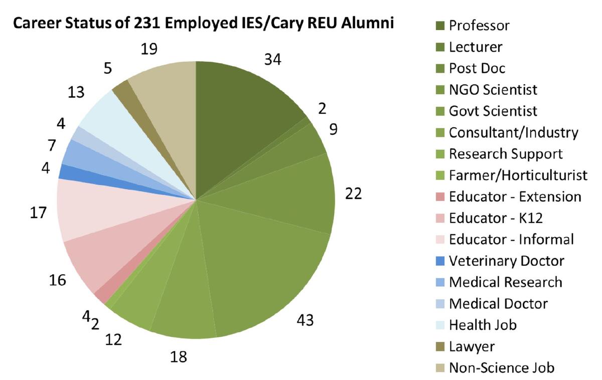 cary reu alumni chart