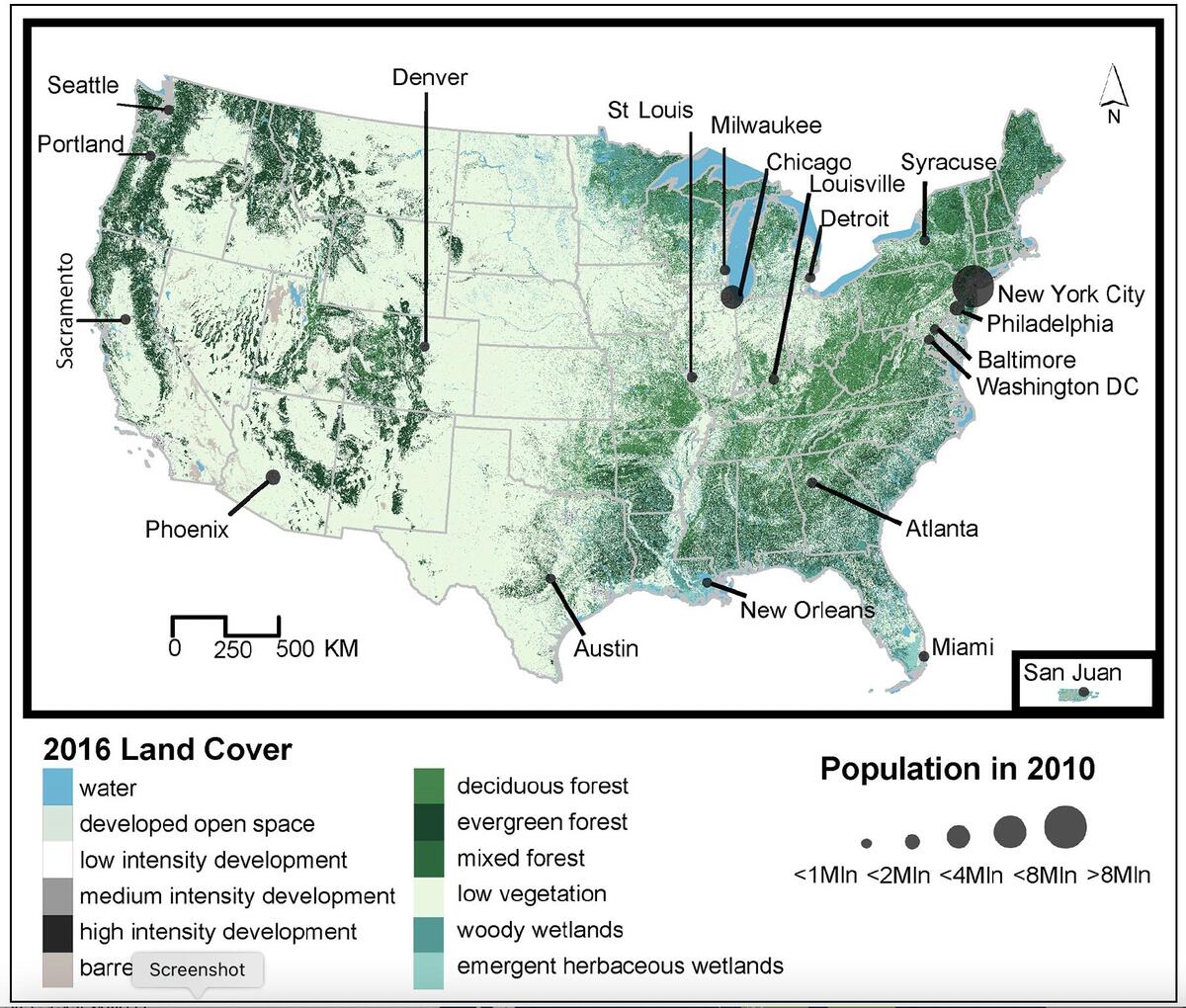 land cover map