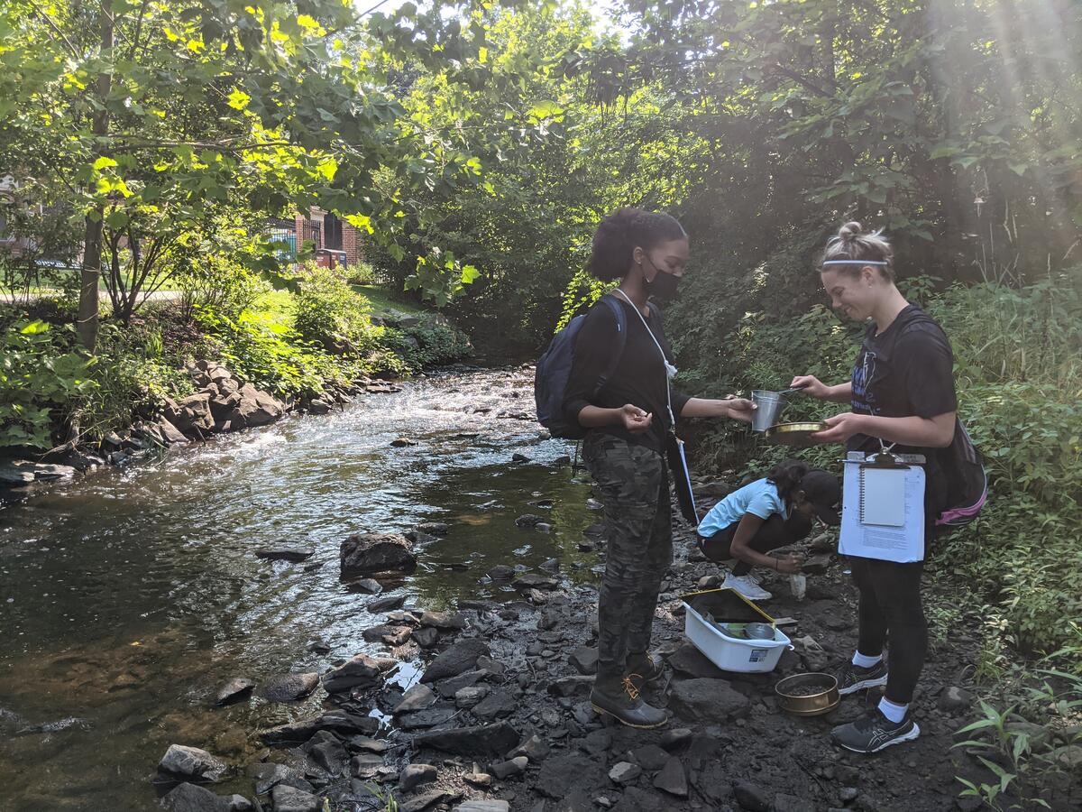 MH-YES soil sampling Fall Kill Creek