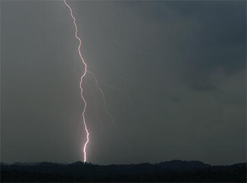 lightning strike