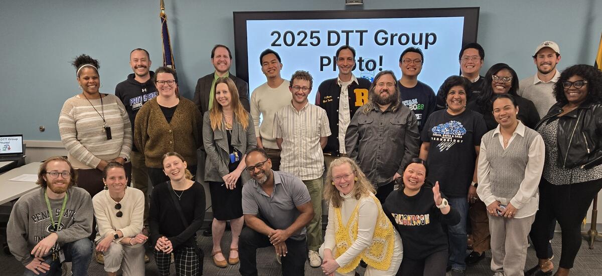 This photo shows a portion of the EarthX Design Team, made of Baltimore City Public Schools high school science teachers.