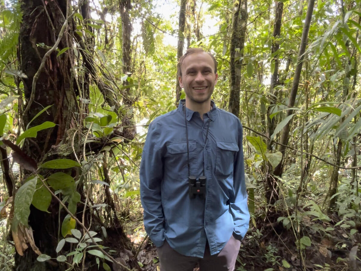 Evan Gora in Santa Fe National Park, Panama